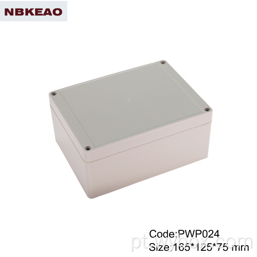 PWP024 Caixa de terminais de plástico à prova d&#39;água caixa de terminais caixa de proteção à prova d&#39;água de plástico caixas elétricas externas personalizadas